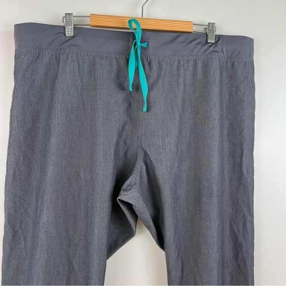 Figs Livingston Basic Scrub Pants Size XXL Graphite Style T21003 - Picture 2 of 6